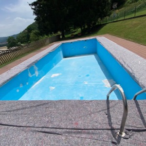 Impermeabilización de piscinas o depósitos de agua